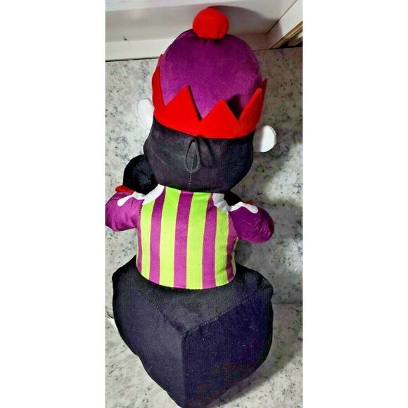 Fiesta Halloween 18” Scary Jack Plush Creepy Clown Jack in The Box Prop - Picture 5 of 8